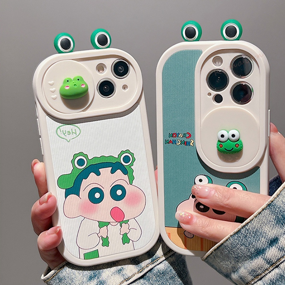 เคสซิลิโคนนิ่ม ลายการ์ตูนชินจัง 3D สําหรับ iPhone 11 12 13 14 15 Pro MAX 7 8 Plus X XR 11Pro XS MAX SE 2020 12Pro