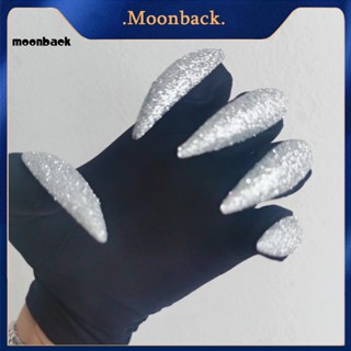 &lt;moonback&gt; ถุงมือแม่มด แบบยาว แวววาว ถุงมือแม่มด สําหรับแต่งคอสเพลย์ ปาร์ตี้ฮาโลวีน