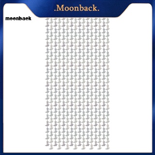 &lt;moonback&gt; ผ้าม่านดีบุก ลายประกาย ติดตั้งง่าย ใช้ซ้ําได้ สําหรับตกแต่งปาร์ตี้ฮาโลวีน