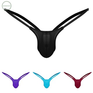 GORGEOUS~Men Underwear T-back Tanga Panties Low rise Solid Breathable Plus size