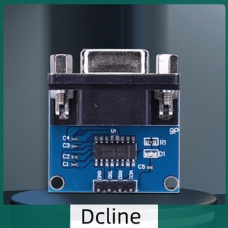 [Dcline.th] บอร์ดกระพริบ MAX3232 RS232 เป็น TTL MAX232 3.3V-5.5V ตัวเมีย Serial เป็น TTL