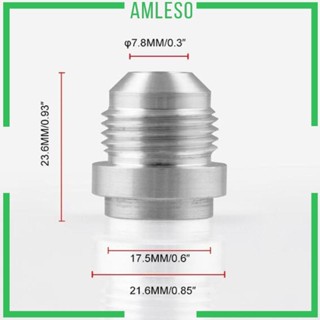 [Amleso] อะแดปเตอร์ข้อต่อท่อน้ํามันเชื้อเพลิง 6AN สําหรับรถยนต์