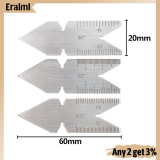 Eralml เกจวัดมุมกลาง 60 องศา มาตรฐานอเมริกัน