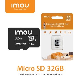 Imou การ์ดหน่วยความจํา MicroSD 32GB ST2-32-S1 class-10 32GB - CCTV