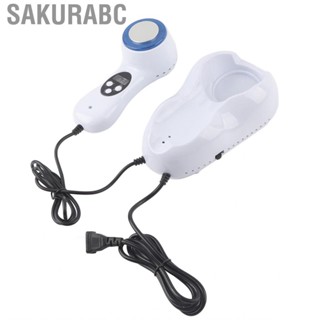 Sakurabc Hot Cold Hammer Blue Light Facial Skin Tighten Shrink Pores Beauty Machine US Plug 110-220V