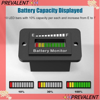 Preva เครื่องวัดตัวบ่งชี้แบตเตอรี่ คุณภาพสูง สําหรับรถยนต์ เรือ Yamaha ATV