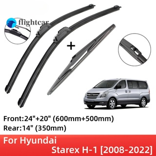 Flightcar ใบปัดน้ําฝน ด้านหน้า และด้านหลัง อุปกรณ์เสริม สําหรับ Hyundai Starex H-1 2008-2022 2008 2009 2010 2011 2012 2013 2014