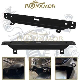 Ronxmor อุปกรณ์เมาท์ขาตั้งไฟตัดหมอก สําหรับรถจักรยานยนต์ Honda PCX150 2018-2023 PCX160 2018-2021 PCX 150 160 NMAX155