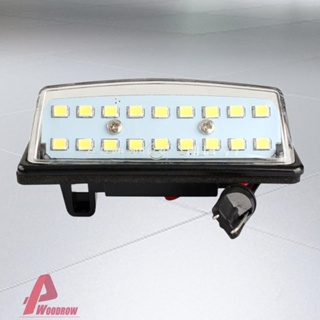 โคมไฟ 18 3528 SMD สําหรับติดป้ายทะเบียนรถยนต์ Nissan TEANA J31 J32 [Woodrow.th]