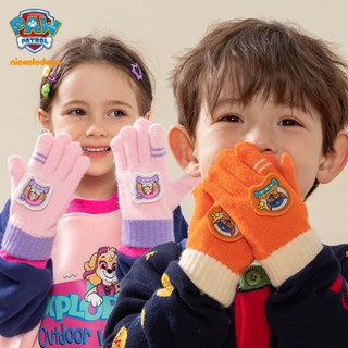 paw patrol ถุงมือห้านิ้ว ให้ความอบอุ่น ลายทีม น่ารัก สําหรับเด็กผู้ชาย และเด็กผู้หญิง