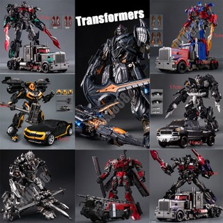 Transformers Darkly Bumblebee Ironhide Action Fiugre Megatron อะไหล่โมเดลประกอบ สําหรับตกแต่งห้องของเล่น