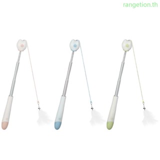 Ran ไม้กายสิทธิ์ขนนก ประดับพู่ ของเล่นสําหรับแมว