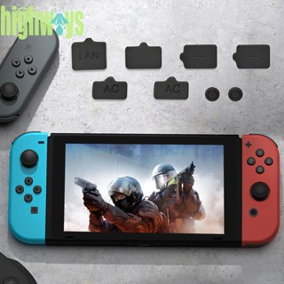 ชุดกันชนตาข่าย ป้องกันฝุ่น สําหรับ NS Switch Switch OLED Switch Lite 8 ชิ้น