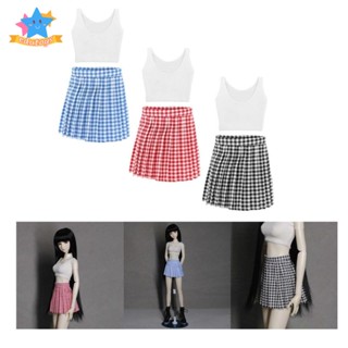 [Edstars] กระโปรงพลีท 1/3 BJD แฮนด์เมด อุปกรณ์เสริม สําหรับตุ๊กตา