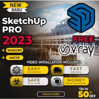 [VIDEO] SketchUp Pro 2023 FREE Vray | LayOut | Style Builder Latest Lifetime For Win &amp; McOS (64-Bit)