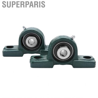 Superparis 2pcs Metal Pillow Block Bearing Ball UCP206 62mmx30mm Two- Housing