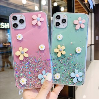 เคสโทรศัพท์มือถือ TPU ลายการ์ตูนดอกทานตะวัน สําหรับ OPPO A3S A5S A9 A5 A57 A58 A53 A54 A55 A16 A17 A17K A15 A94 A95 A96 A97 A83 A31 A8