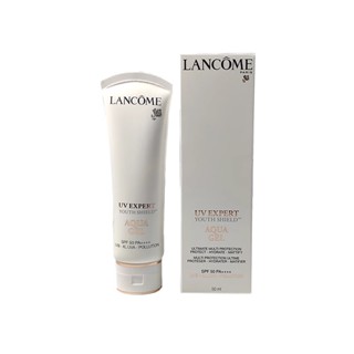 Lancome UV ครีมกันแดด แบบหลอด สีขาว ขนาดเล็ก 50 มล. SPF50+