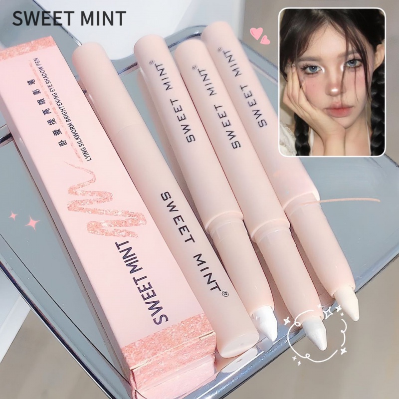 Sweetmint ปากกาไฮไลท์ ปากกาอายแชโดว์ อเนกประสงค์ เพิ่มความสว่าง สําหรับแต่งหน้า