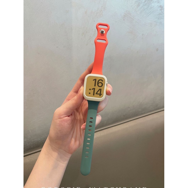 สายนาฬิกาข้อมือซิลิโคน แบบเปลี่ยน สําหรับ Honor Watch 4 รูปที่ 4
