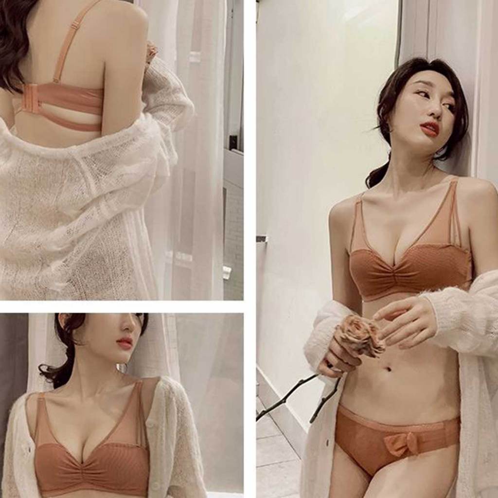 พร้อมส่ง เสื้อในเเฟชั่นสำหรับผู้หญิง  เสื้อชั้นใน​ ไร้โครง - รูปที่ 2