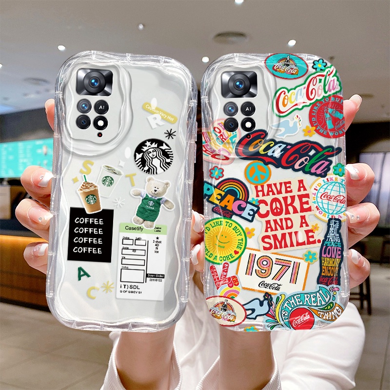 Xiaomi redmi note 8 note 8 pro note 10 note 10s note 10 pro note 11 note 11s note 11 pro 4g 5g เคสโทรศัพท์ ผู้ชาย ผู้หญิง สไตล์ กันกระแทก กันกระแทก กันกระแทก ซิลิโคน เคสป้องกัน