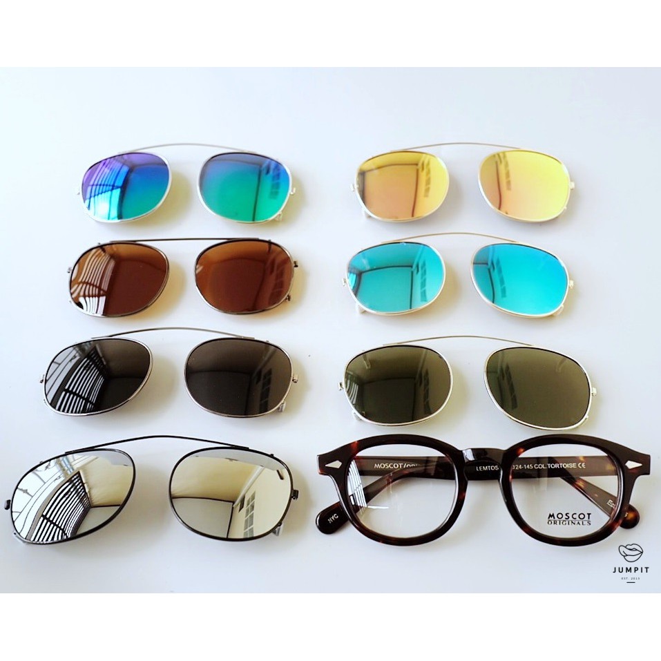 Cliptosh Clip-on คลิปแว่น มอสคอท เลมโทม มี 3 ขนาด S M L มีให้เลือกกว่า 6 สี คลิปโทส