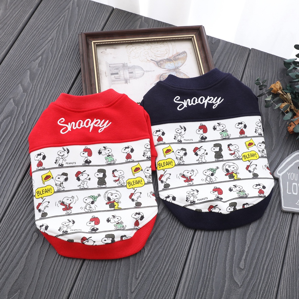 เสื้อผ้าแมว เสื้อผ้าสุนัข การ์ตูนน่ารัก Anti-Lint Plush Warm Dog เสื้อผ้าสองขาเสื้อผ้าสัตว์เลี้ยง LLL-FS-FW