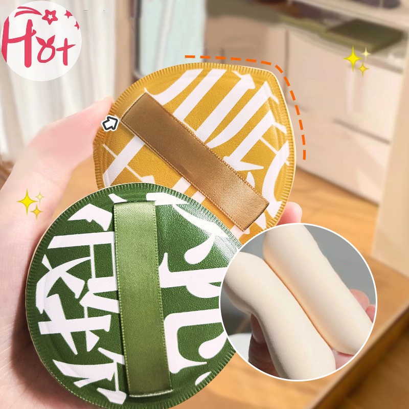 GE XL Water Drop Air Cushion Puff Soft ฟองน้ําหนาคอนซีลเลอร์ Foundation ซ่อนรูขุมขนหญิงความงามเครื่องสําอางเครื่องมือ Square