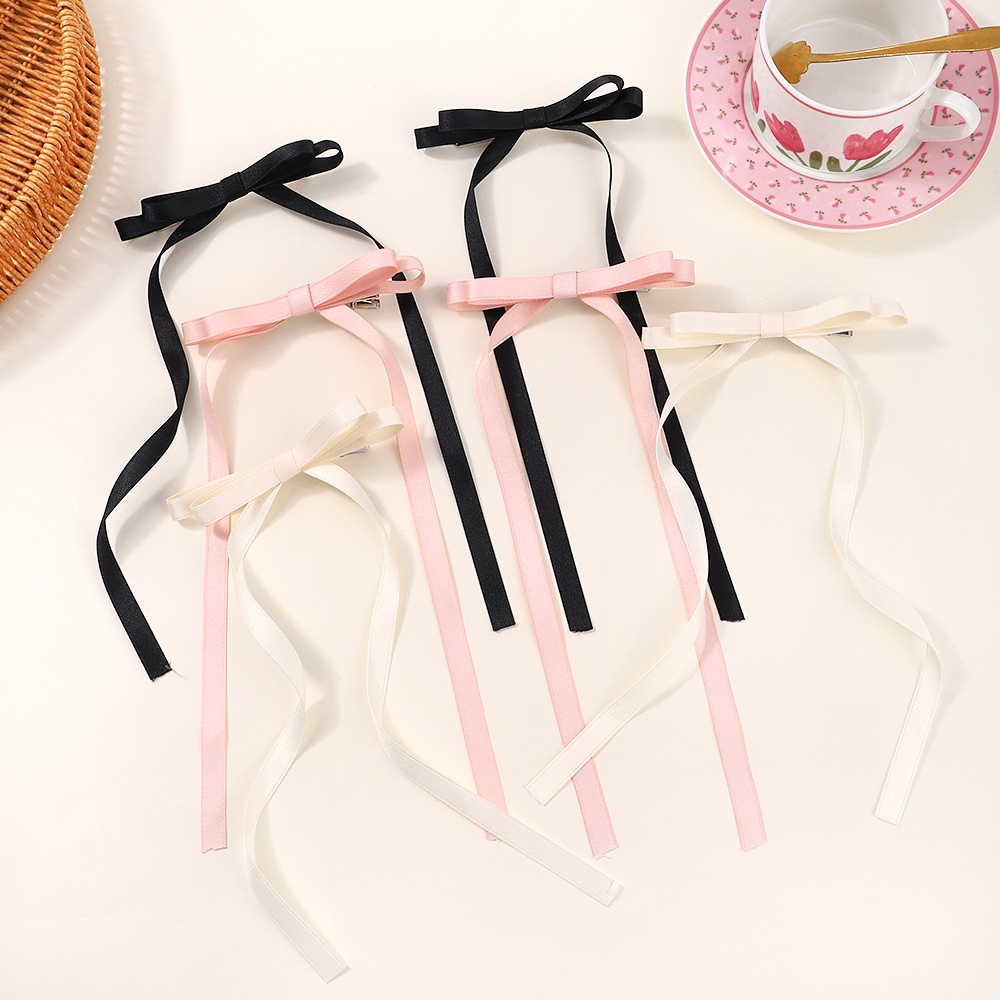 1 ชิ้น หวาน พู่ยาว ริบบิ้น กิ๊บ สําหรับผู้หญิง ปาร์ตี้ ปิ่นปักผม ผู้ใหญ่ แฟชั่น เครื่องประดับผม