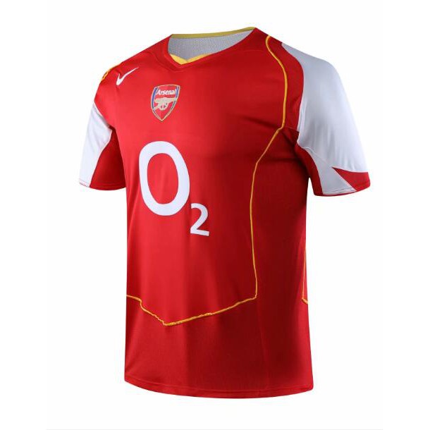เสื้อกีฬาแขนสั้น ลายทีมชาติฟุตบอล Arsenal Adams 2005 2006 คุณภาพสูง สไตล์เรโทร