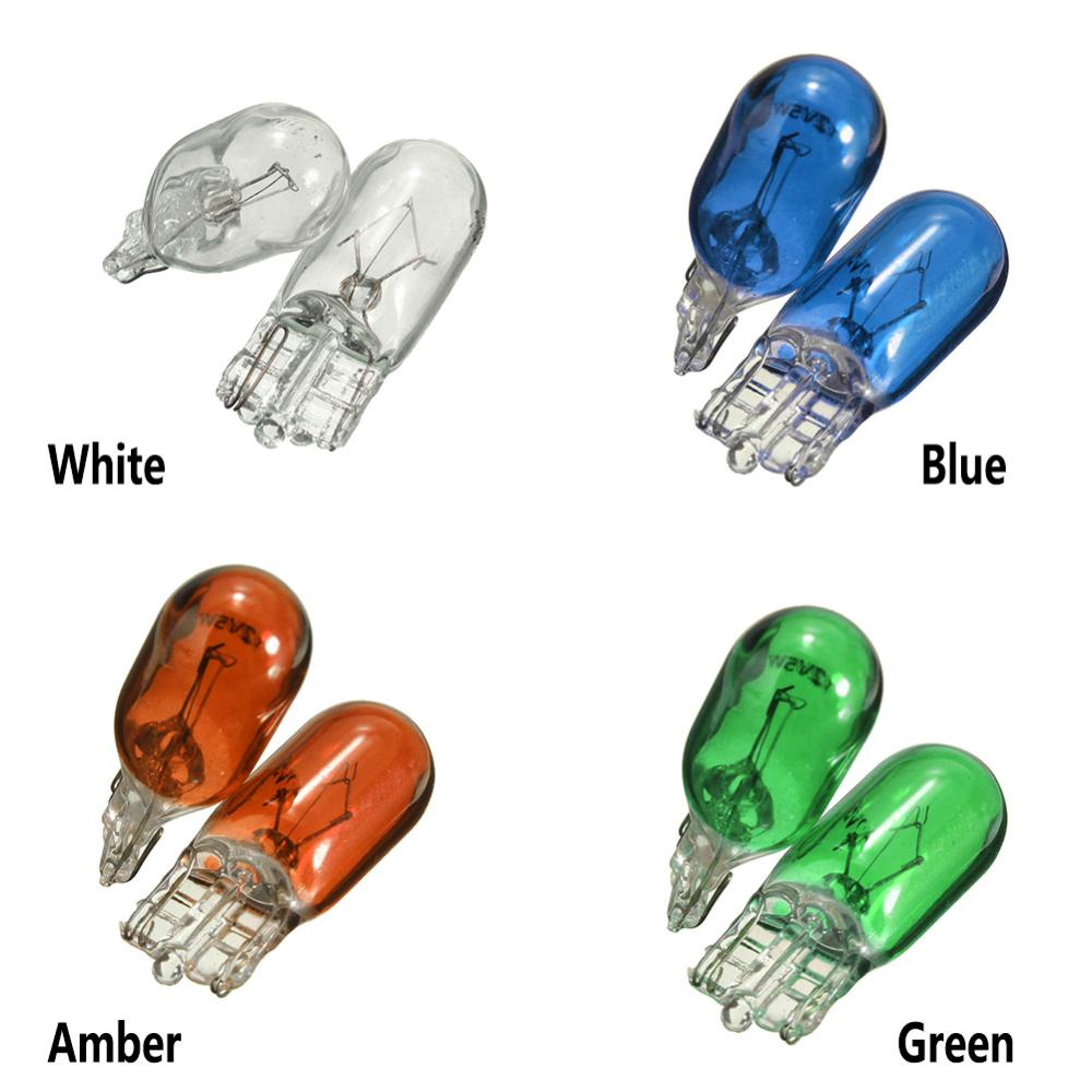 GSE 2 ชิ้น T10 Wedge ฮาโลเจน W5W 501 194 หลอดไฟ LED ภายในรถรถบรรทุกอัตโนมัติ K1T6