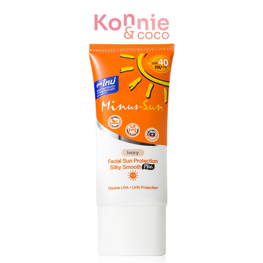 Minus-Sun Pollution Protection Mousse SPF40/PA+++ 30g #Ivory.