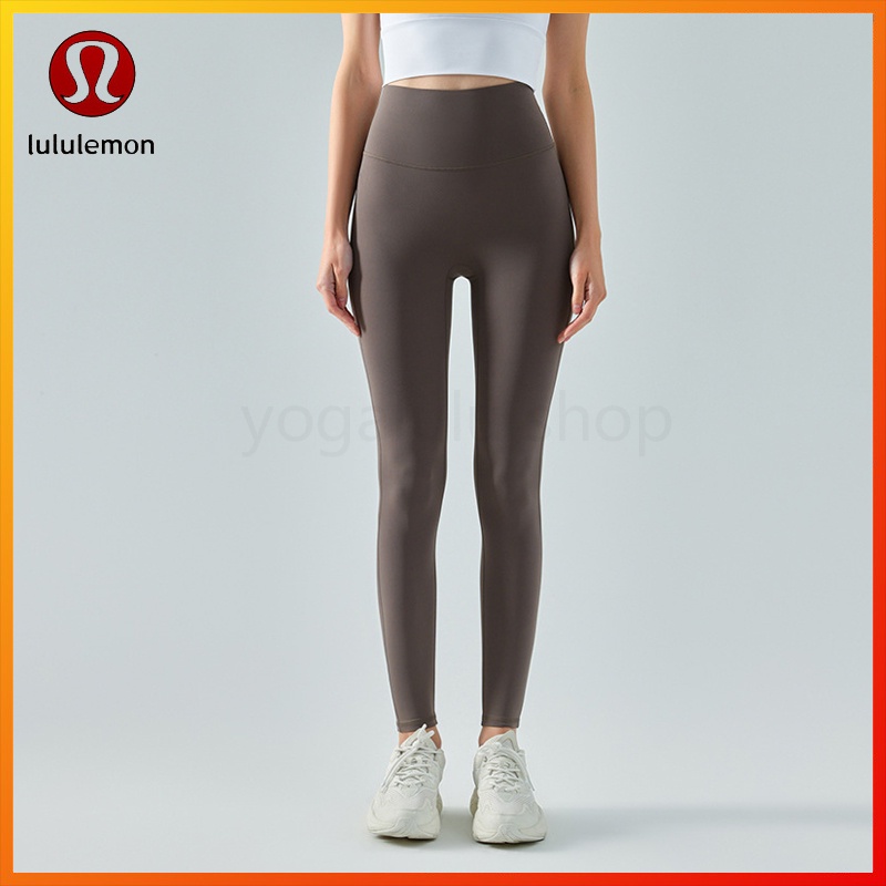 Lululemon กางเกงเลกกิ้ง ผ้ายืด สําหรับเล่นโยคะ ฟิตเนส dsp381