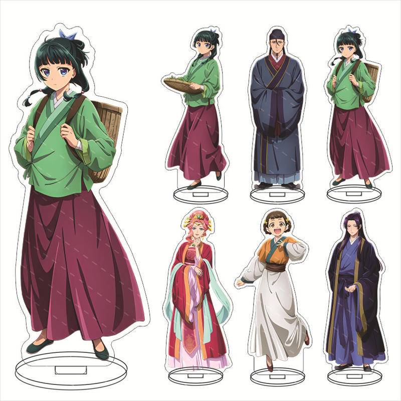 โมเดลฟิกเกอร์สแตนดี้ อะคริลิค คอสเพลย์อนิเมะ Kusuriya no Hitorigoto Maomao Jinshi Gyokuyou Ah-Duo 5 