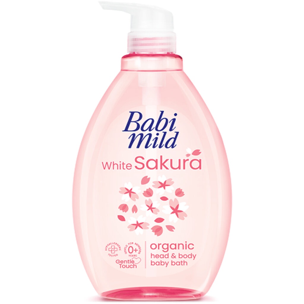 LeeMart ครีมอาบน้ำ สระผม เด็ก เบบี้มายด์ BabiMild Bioganic 800ML อาบน้ำเด็ก Babymild อาบเด็ก สูตร อาบ เบบี้มาย ขวดปั๊...