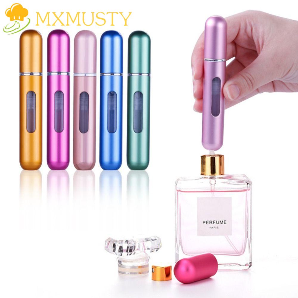 Mxmusty ขวดน้ําหอม เครื่องสําอาง เติมความชุ่มชื้น แบบพกพา สีแคนดี้