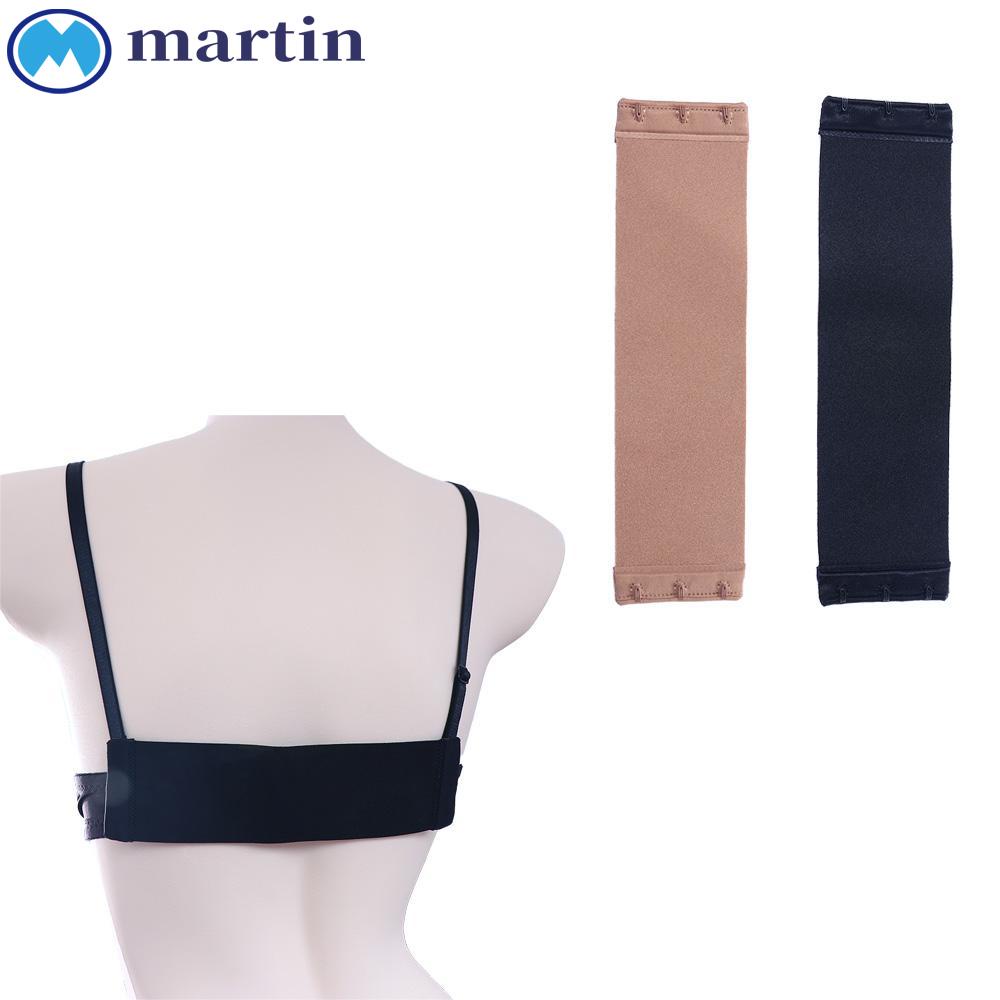 Martin ตะขอต่อขยายบราชั้นใน แบบใส 3 ตะขอ สีพื้น กันลื่น มองไม่เห็น สําหรับผู้หญิง