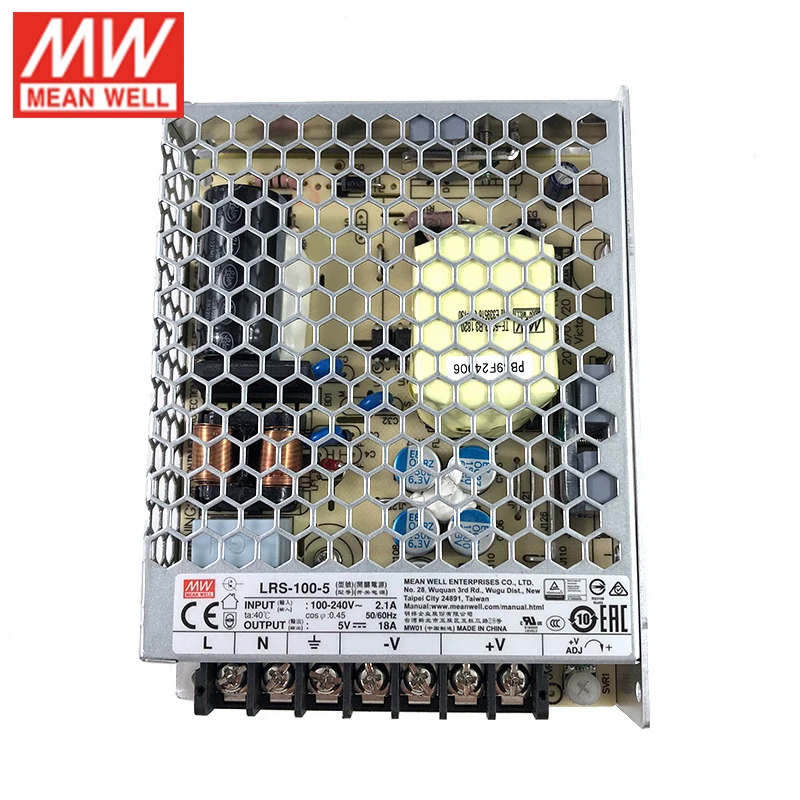 LRS-350 MEAN WELL 350W Switching Power Supply 110V/220VAC ถึง 3.3V 4.2A 5V 12V 24V 36V 48V Meanwell Power Supply Transformer PSU