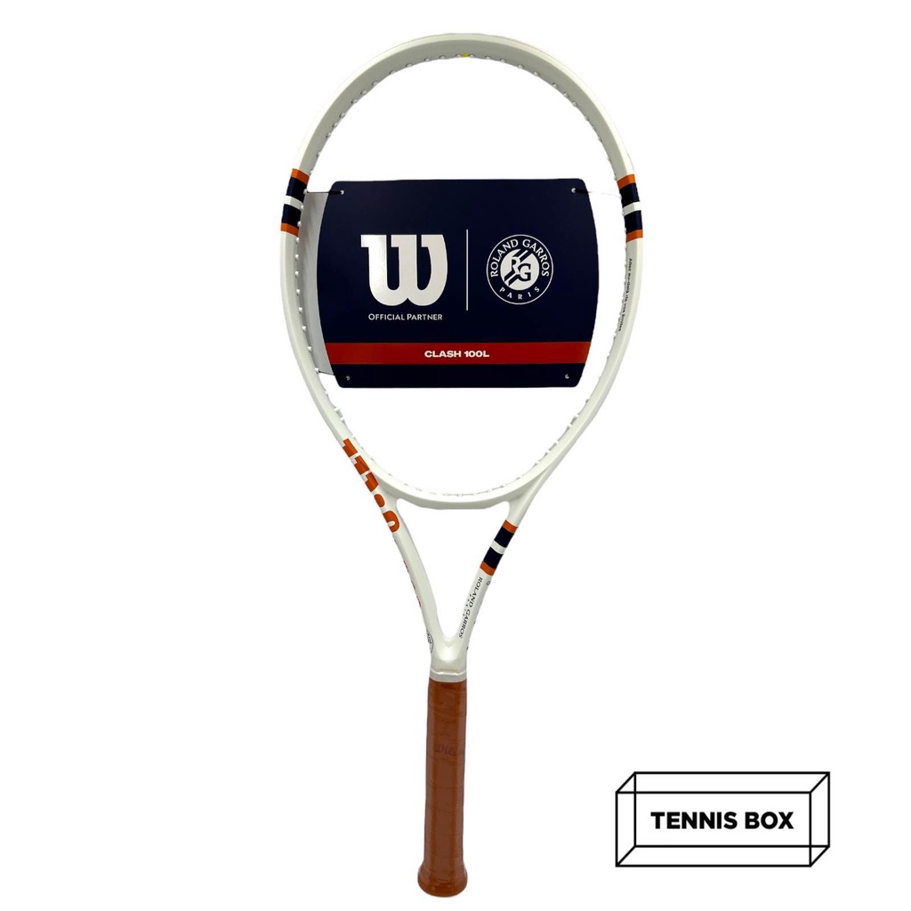 ไม้เทนนิส Wilson Roland Garros Clash 100L ของแท้ ส่งไว tennis racket