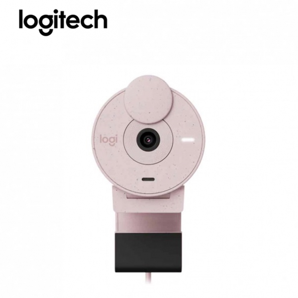 LOGITECH กล้องเว็บแคม (สีโรส) รุ่น BRIO 300