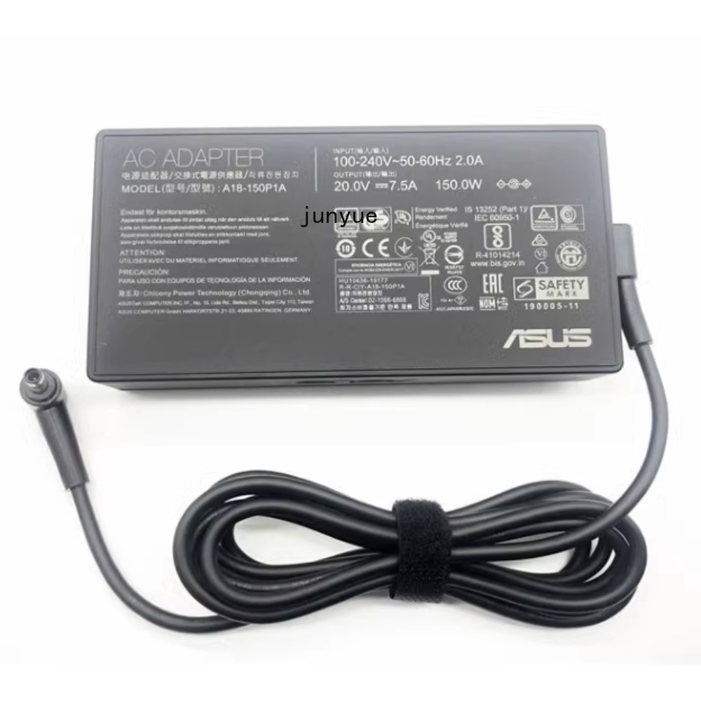 ของแท้ 150W Adapter Charger Asus 20V 7.5A 4.5*3.0 มม.สําหรับ VivoBook K571GT ,UX550GDX, UX550GE, UX550GEX