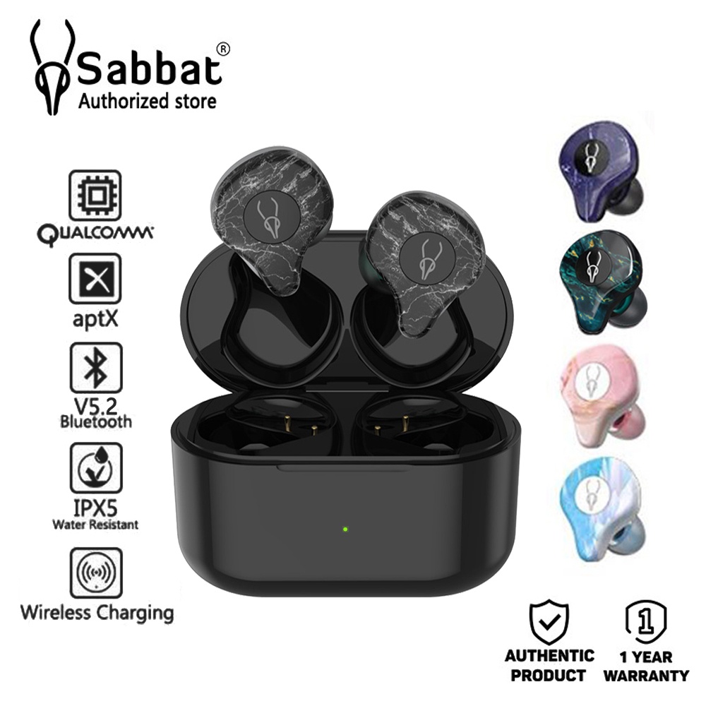 Sabbat E12 ultra TWS ชุดหูฟังบลูทูธไร้สาย 5.2 รองรับ aptx hifi สําหรับเล่นกีฬา