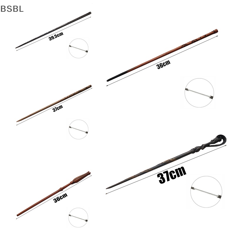 BSBL 24 ชนิดของ 35-40 ซม. Potter Ditu ไม้กายสิทธิ์โลหะกล่อง Dumbledore Hermione BL