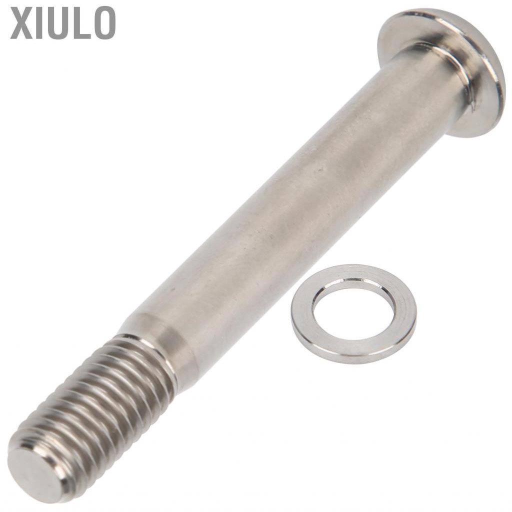 Xiulo Saddle Clamp Seatpost Alloy Bolts Screw Gasket For Bicycles