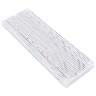 (1ชิ้น) AA071 บอร์ดทดลอง ขนาด 830 Points Solderless Breadboard โฟโต้บอร์ด MB-102