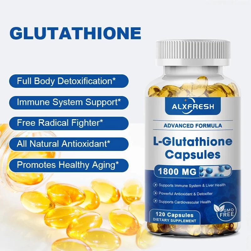 Alxfresh Glutathione Collagen Capsules 120PCS thumbnail 5