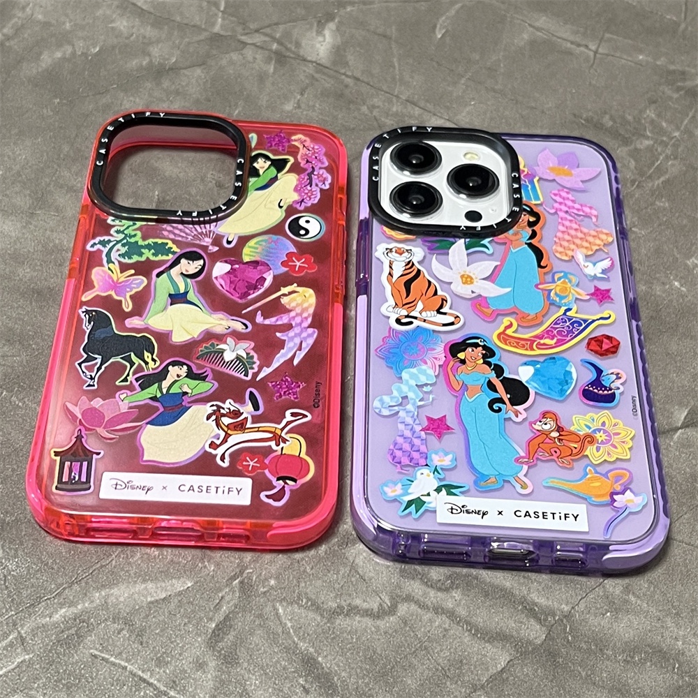 Drop proof CASETIFY phone case for iPhone 15 15Plus 15pro 15promax 14 14pro 14promax soft case for 13 13pro 13promax princess for 12pro 12promax iPhone 11 case high-quality