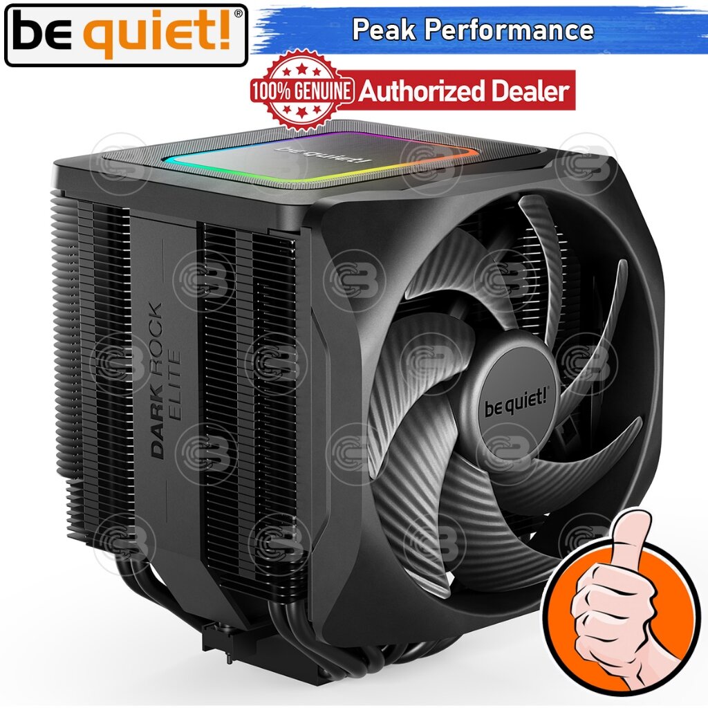 [CoolBlasterThai] Be Quiet Dark Rock Elite Heat Sink CPU Cooler (AM5/LGA1851 Ready) (BK037) ประกัน 3 ปี