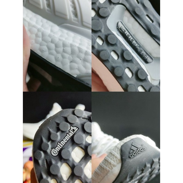 【 ของแท้ 100% 】 Adidas Ultra Boost 4.0 Triple White 【วิดีโอช็อตจริง Sound On】 รองเท้า sports